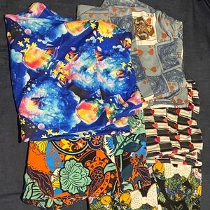 Colorful Patterned Fabric Bundle